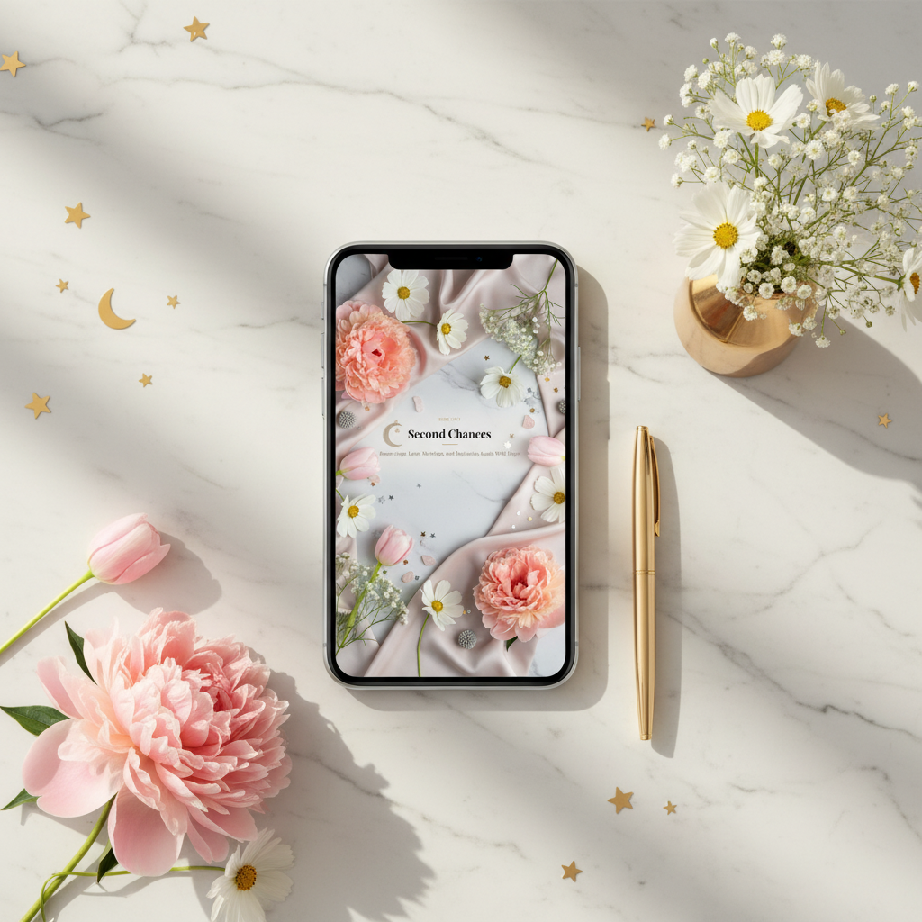 10. Second Chances — Mobile Desk Mockup