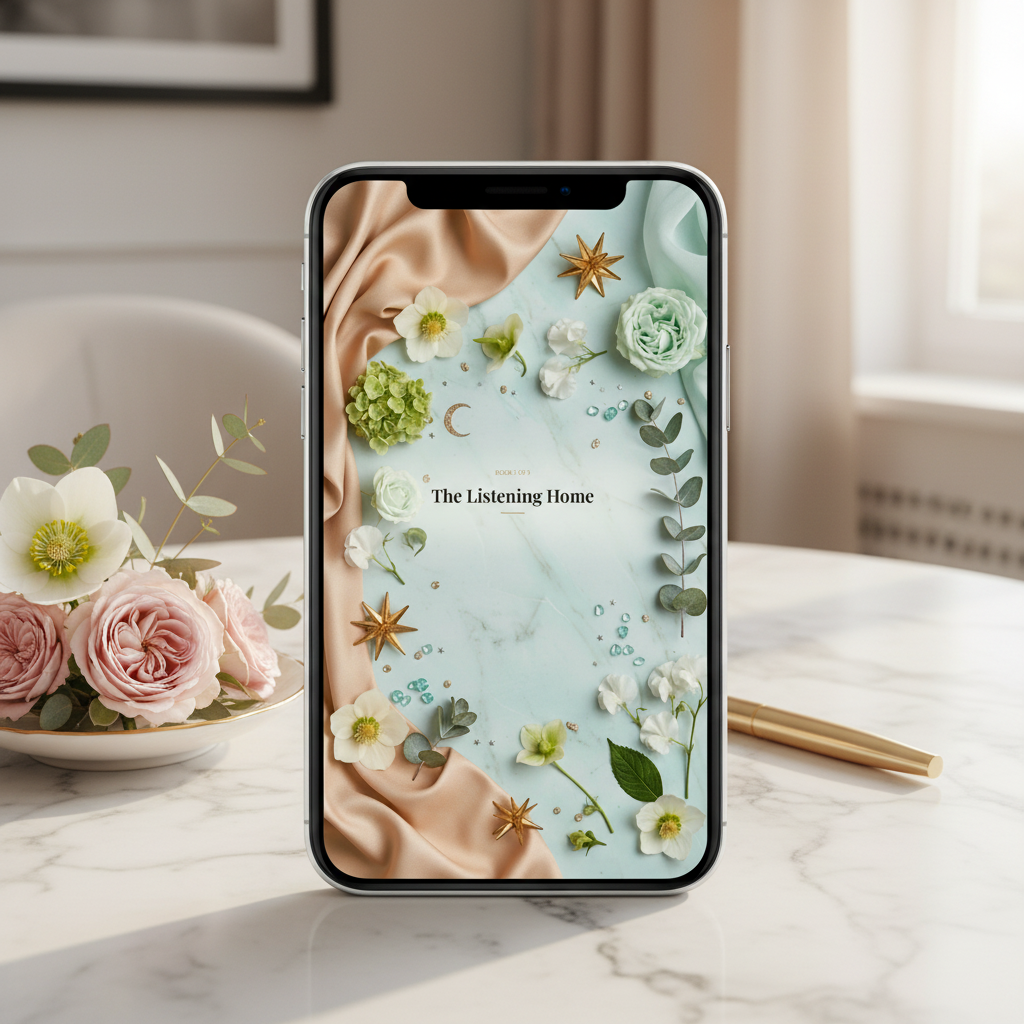 15. The Listening Home — Mobile Desk Mockup