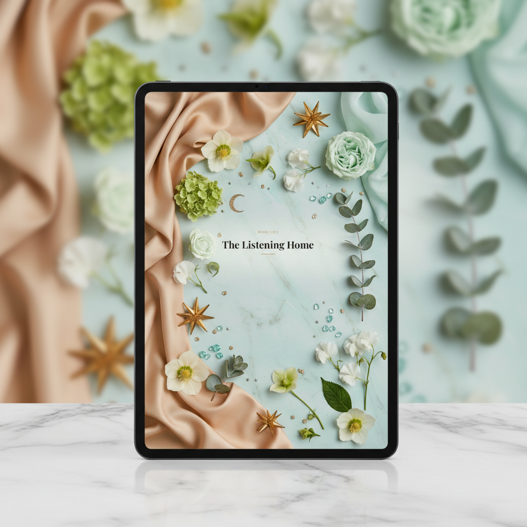 15. The Listening Home — Tablet Mockup