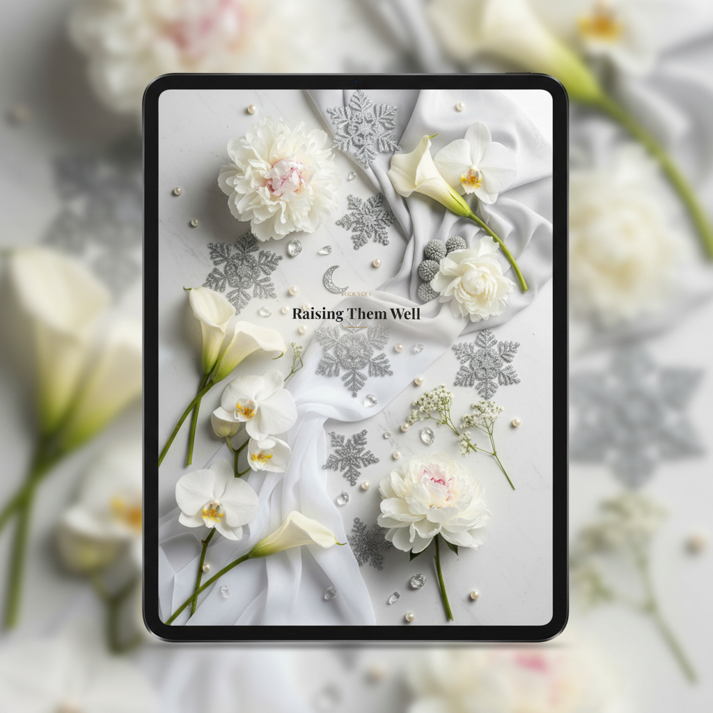 16. Raising Them Well — Front-Facing Mockup