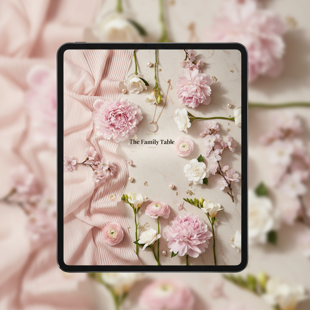 17. The Family Table — Front-Facing Mockup