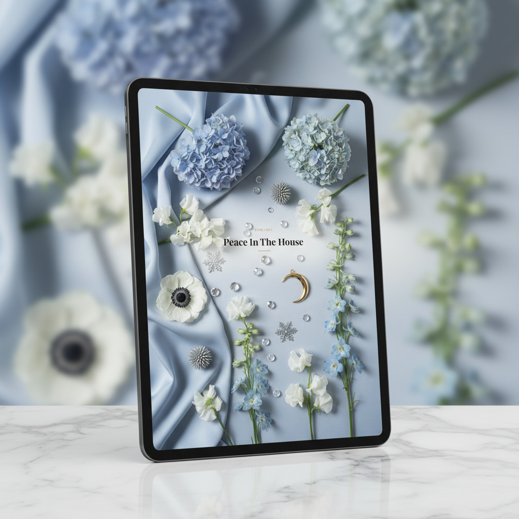18. Peace In The House — Tablet Mockup