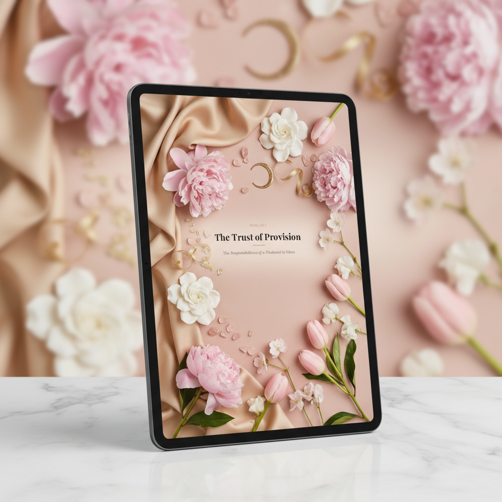 19. The Trust of Provision — Tablet Mockup