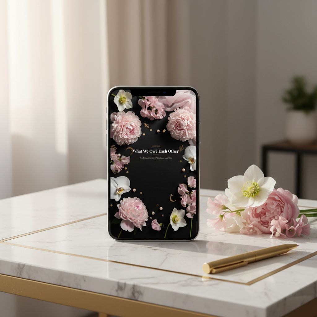 21. What We Owe Each Other — Mobile Desk Mockup