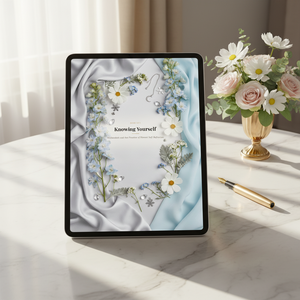 24. Knowing Yourself — Tablet Desk Mockup