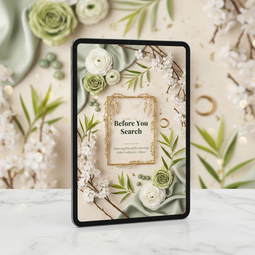 6. Before You Search — Tablet Mockup