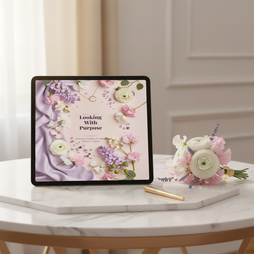 7. Looking With Purpose — Tablet Desk Mockup