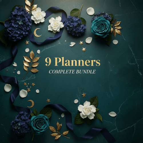 All 9 Planners — Complete Bundle (Printable PDF) - AakhiraHub