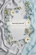 Knowing Yourself — Islamic ebook cover, floral design