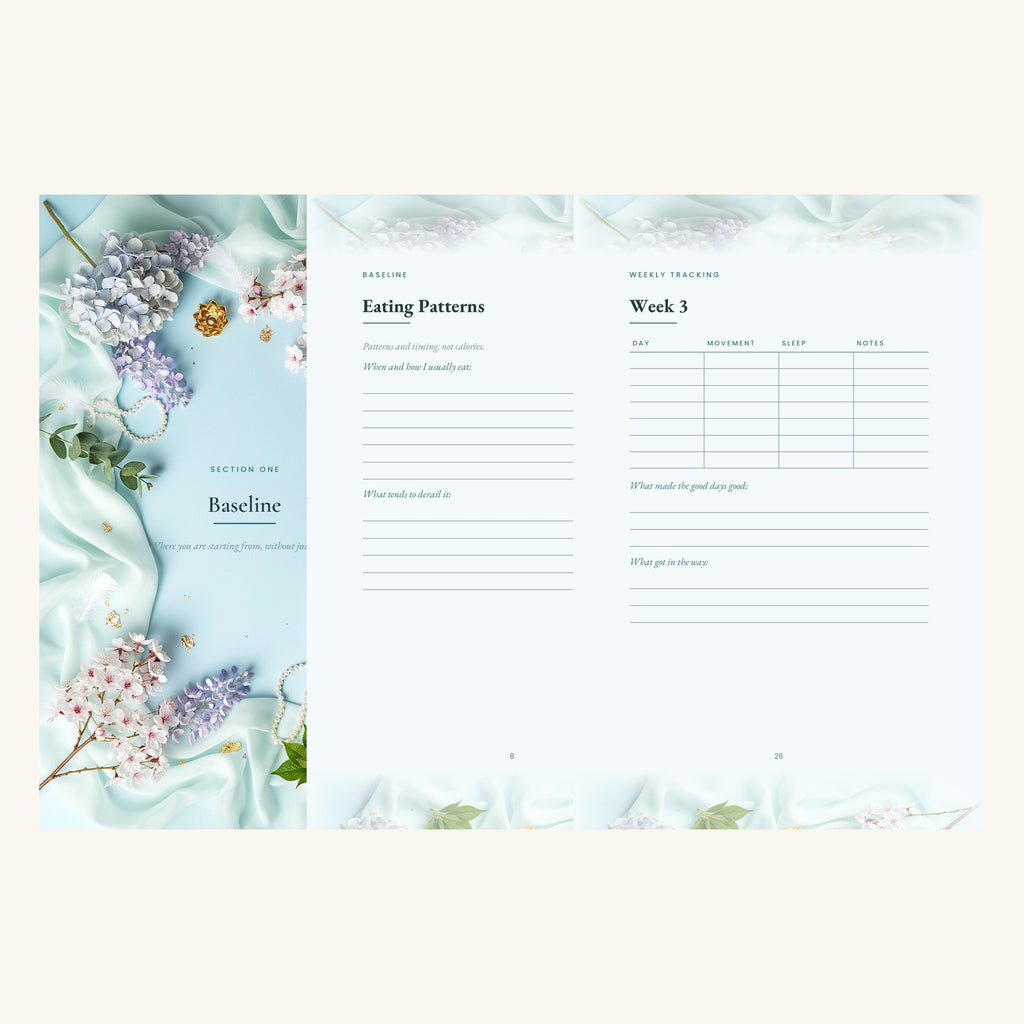 The Body You Were Given — Health Goals Journal | 50-Page Printable PDF - AakhiraHub