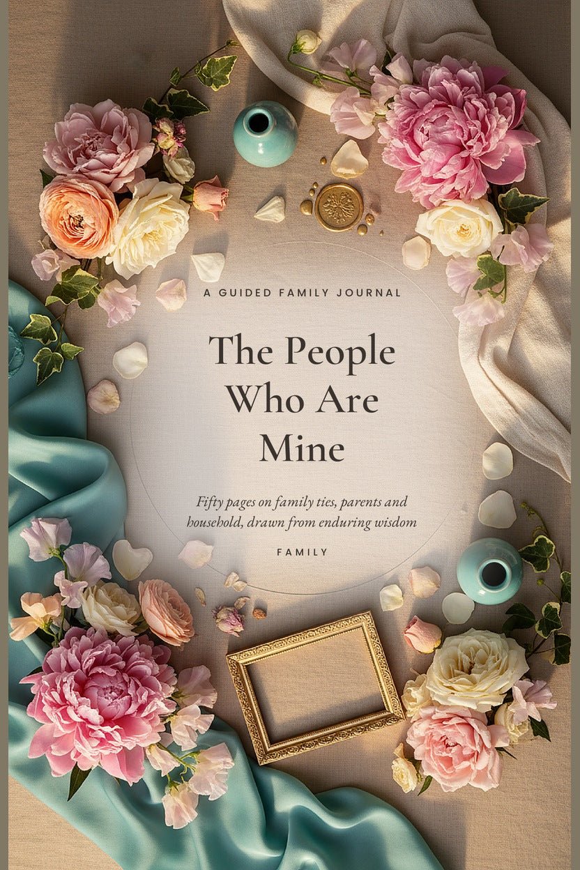 The People Who Are Mine — Family Journal | 50-Page Printable PDF - AakhiraHub
