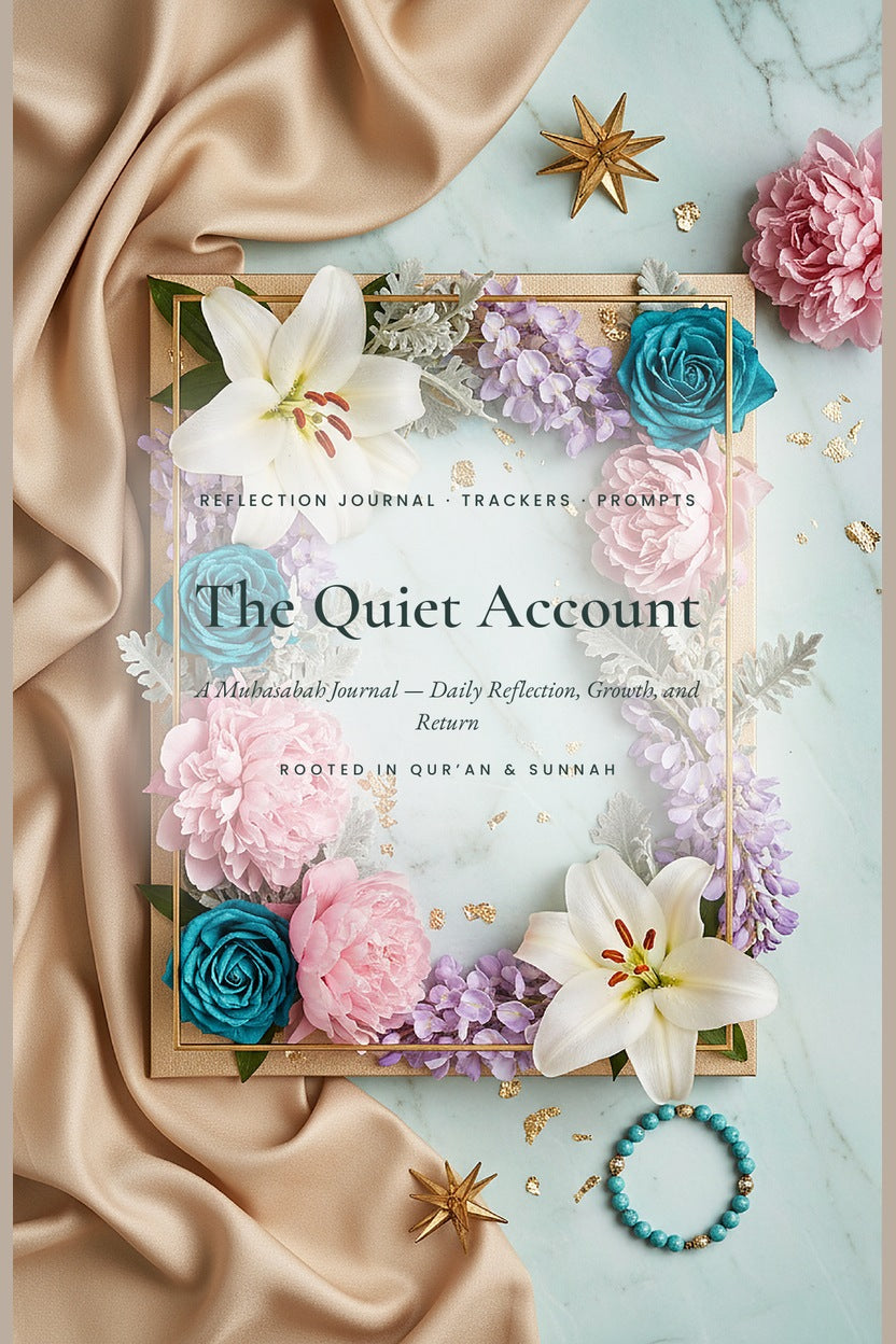 The Quiet Account — Muhasabah Journal | 102-Page Printable PDF