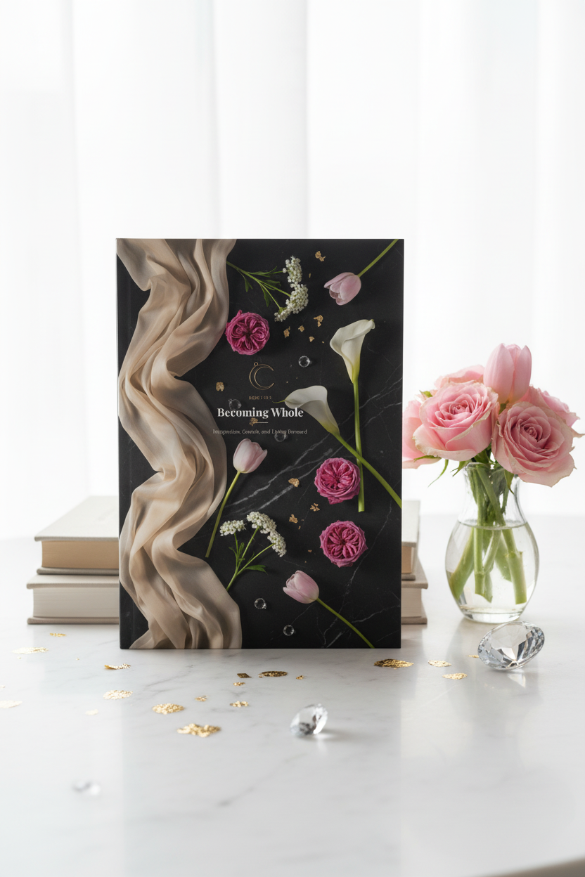 Becoming Whole 3 — Book Display Upright