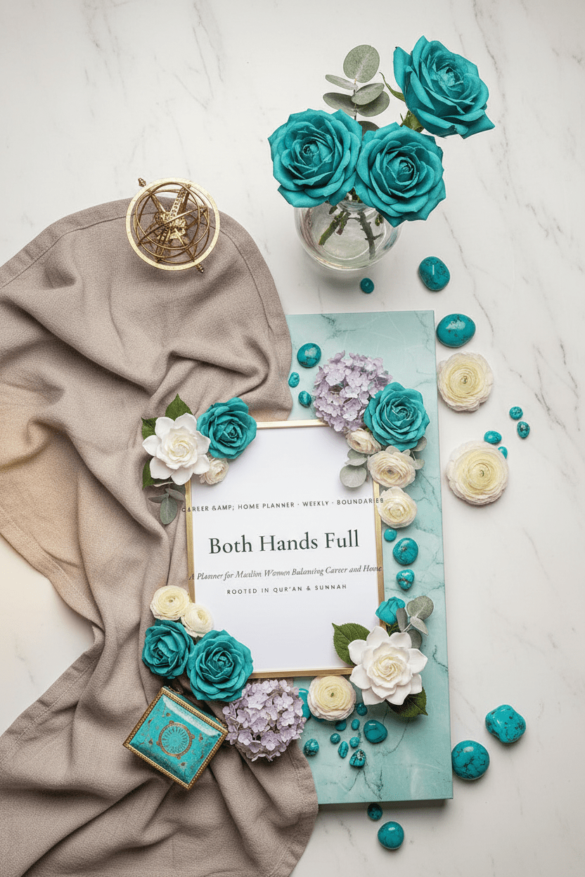 Both Hands Full — Career & Home Balance Planner | 77-Page Printable PDF - AakhiraHub