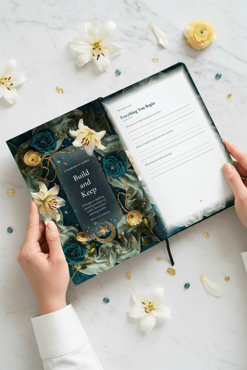 Build and Keep — Wealth & Net Worth Journal | 50-Page Printable PDF - AakhiraHub