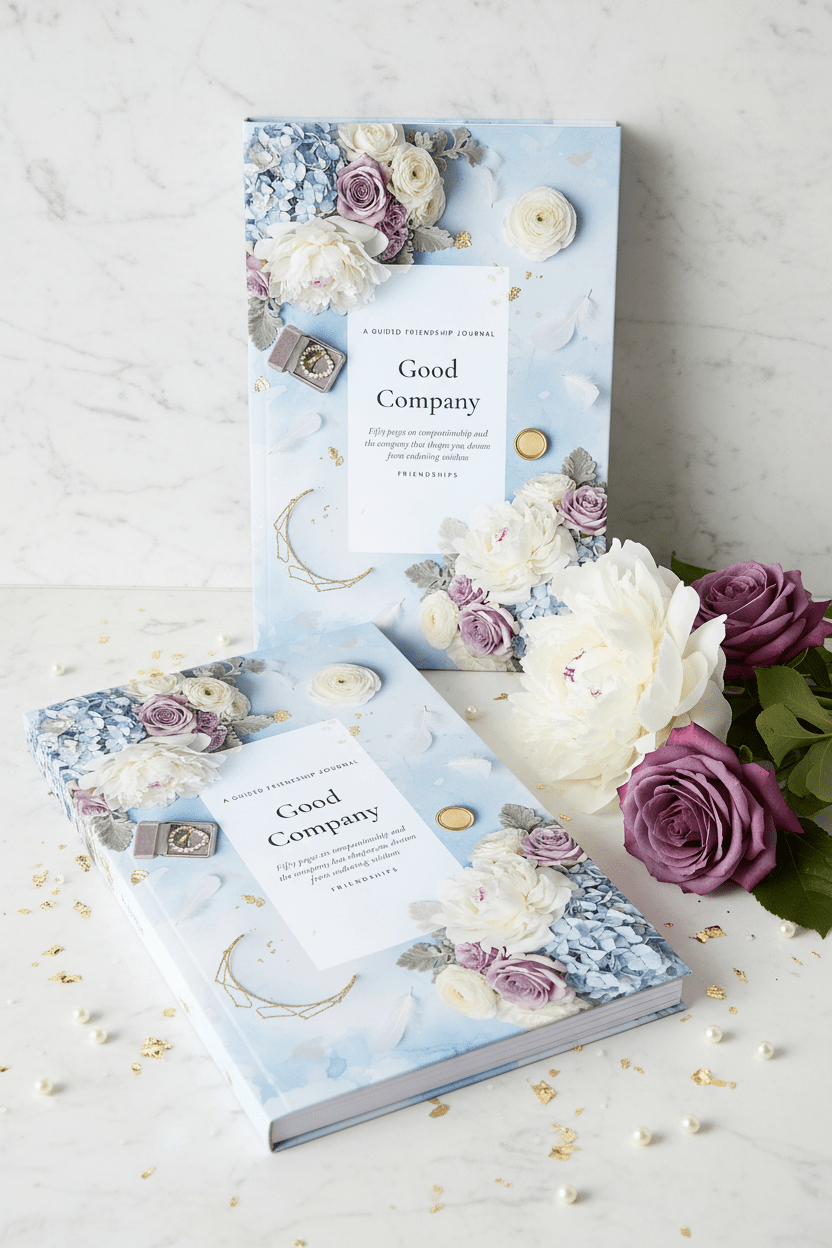 Good Company — Friendship Journal | 50-Page Printable PDF - AakhiraHub