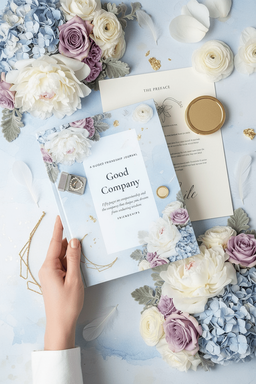 Good Company — Friendship Journal | 50-Page Printable PDF - AakhiraHub