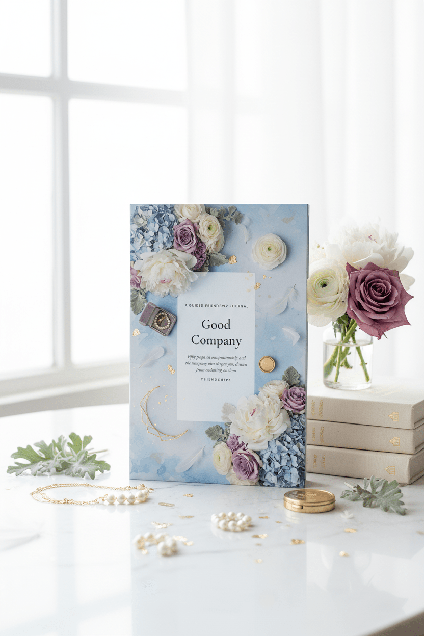Good Company — Friendship Journal | 50-Page Printable PDF - AakhiraHub