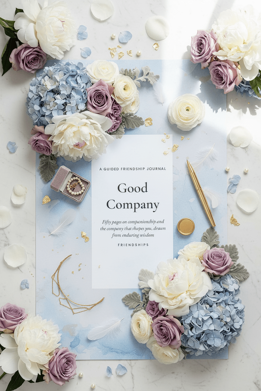 Good Company — Friendship Journal | 50-Page Printable PDF - AakhiraHub