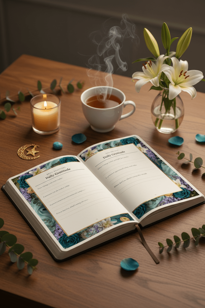 Grateful Heart — Gratitude & Du'a Journal | 81-Page Printable PDF - AakhiraHub