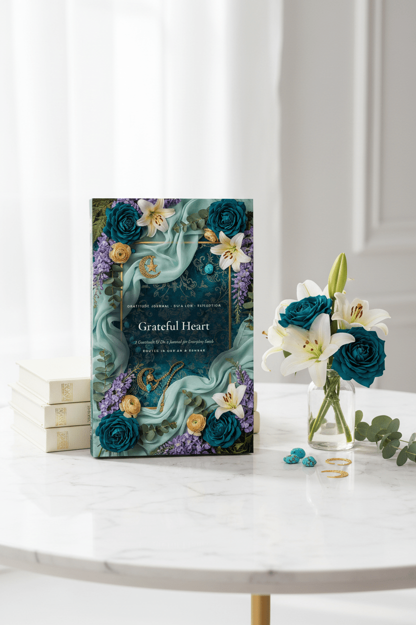 Grateful Heart — Gratitude & Du'a Journal | 81-Page Printable PDF - AakhiraHub