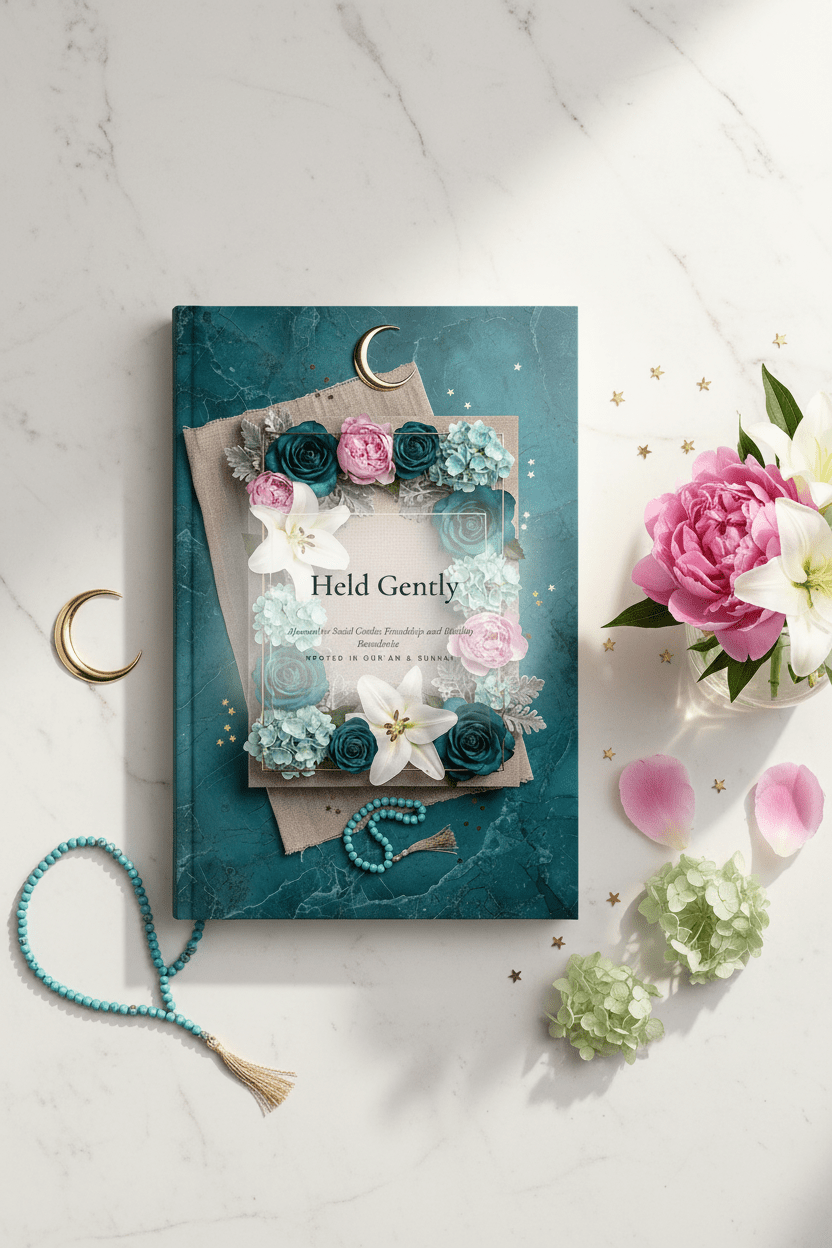 Held Gently — Social Boundaries Journal | 77-Page Printable PDF - AakhiraHub