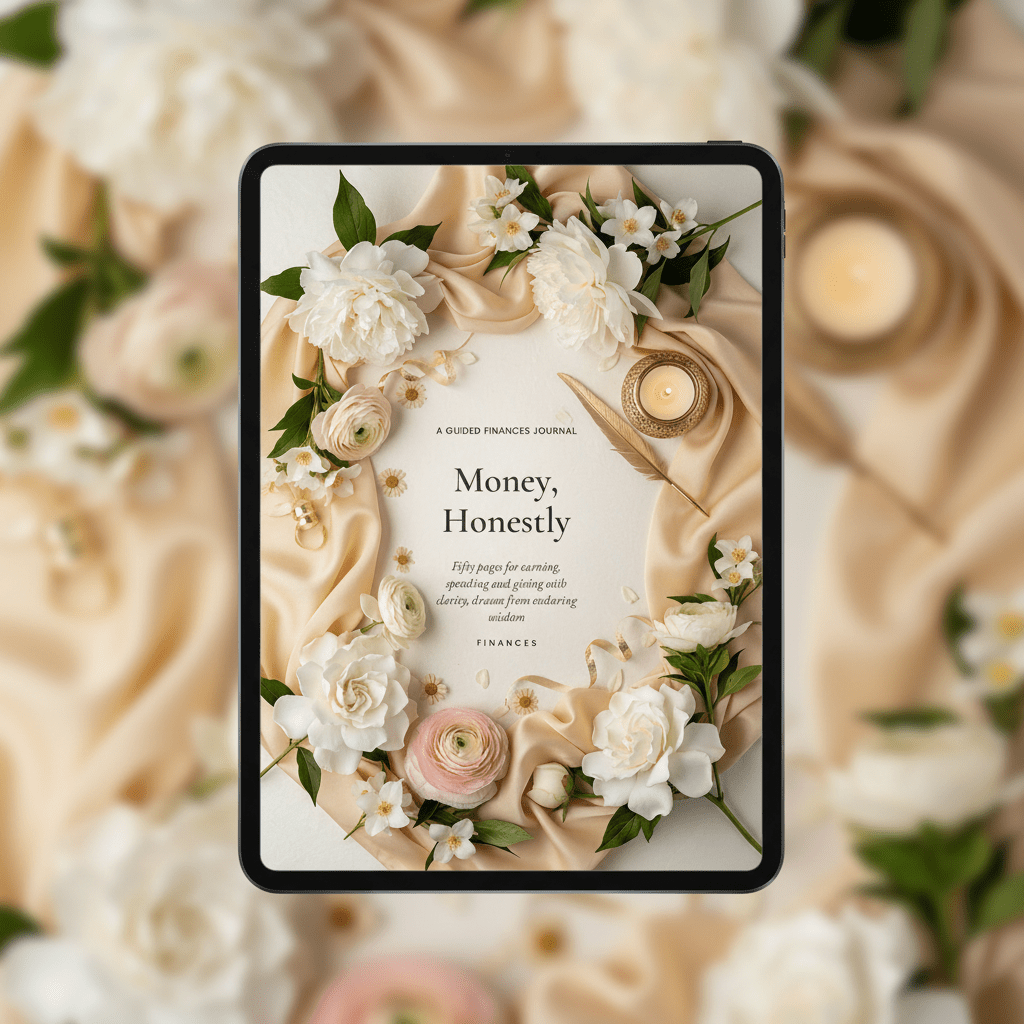 Money, Honestly — Printable Budget & Debt Payoff Journal | 50-Page Finance PDF - AakhiraHub