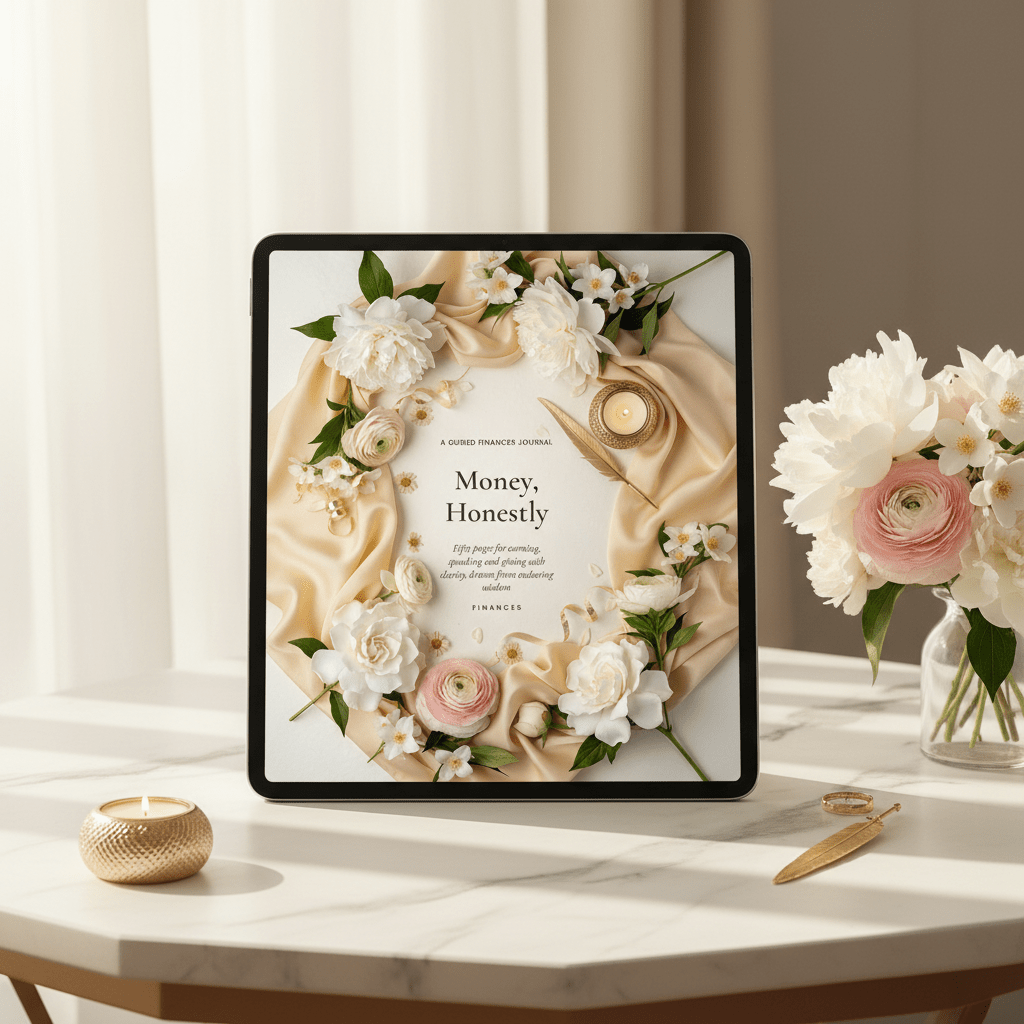 Money, Honestly — Printable Budget & Debt Payoff Journal | 50-Page Finance PDF - AakhiraHub