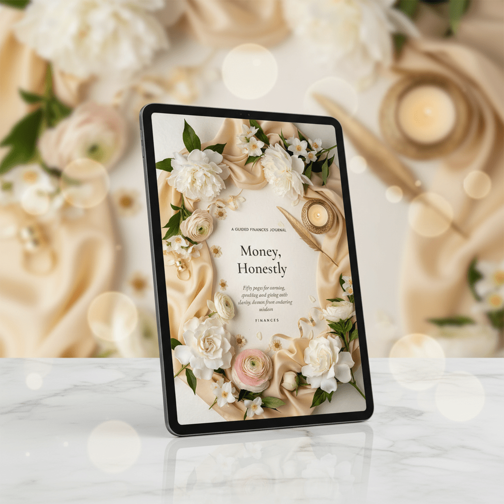 Money, Honestly — Printable Budget & Debt Payoff Journal | 50-Page Finance PDF - AakhiraHub