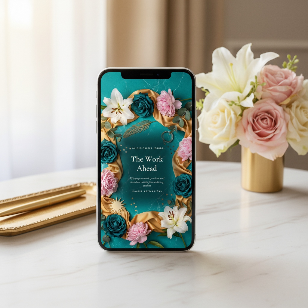 J12. The Work Ahead — Mobile Desk Mockup