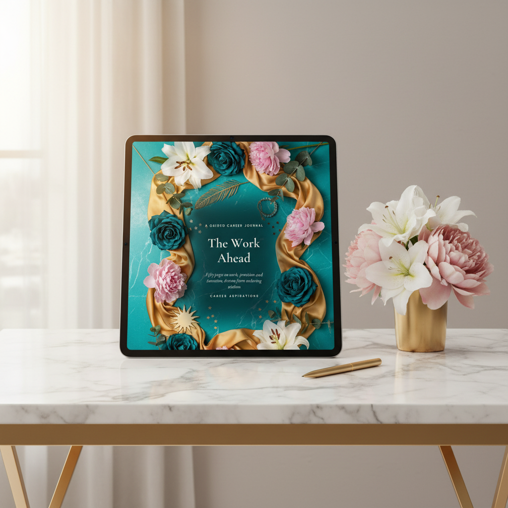 J12. The Work Ahead — Tablet Desk Mockup