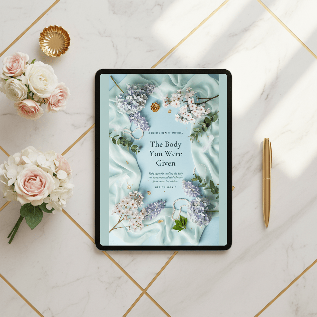 The Body You Were Given — Health Goals Journal | 50-Page Printable PDF - AakhiraHub