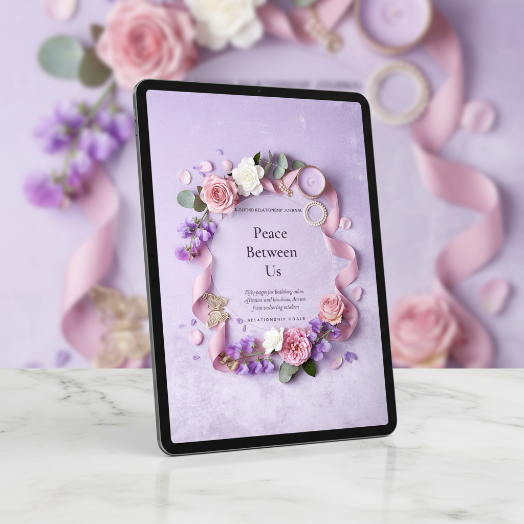 J14. Peace Between Us — Tablet Mockup
