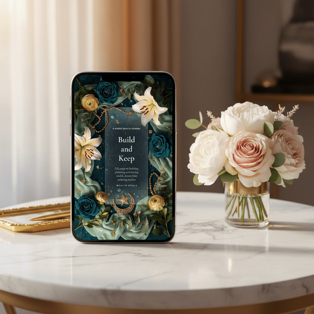 Build and Keep — Wealth & Net Worth Journal | 50-Page Printable PDF - AakhiraHub