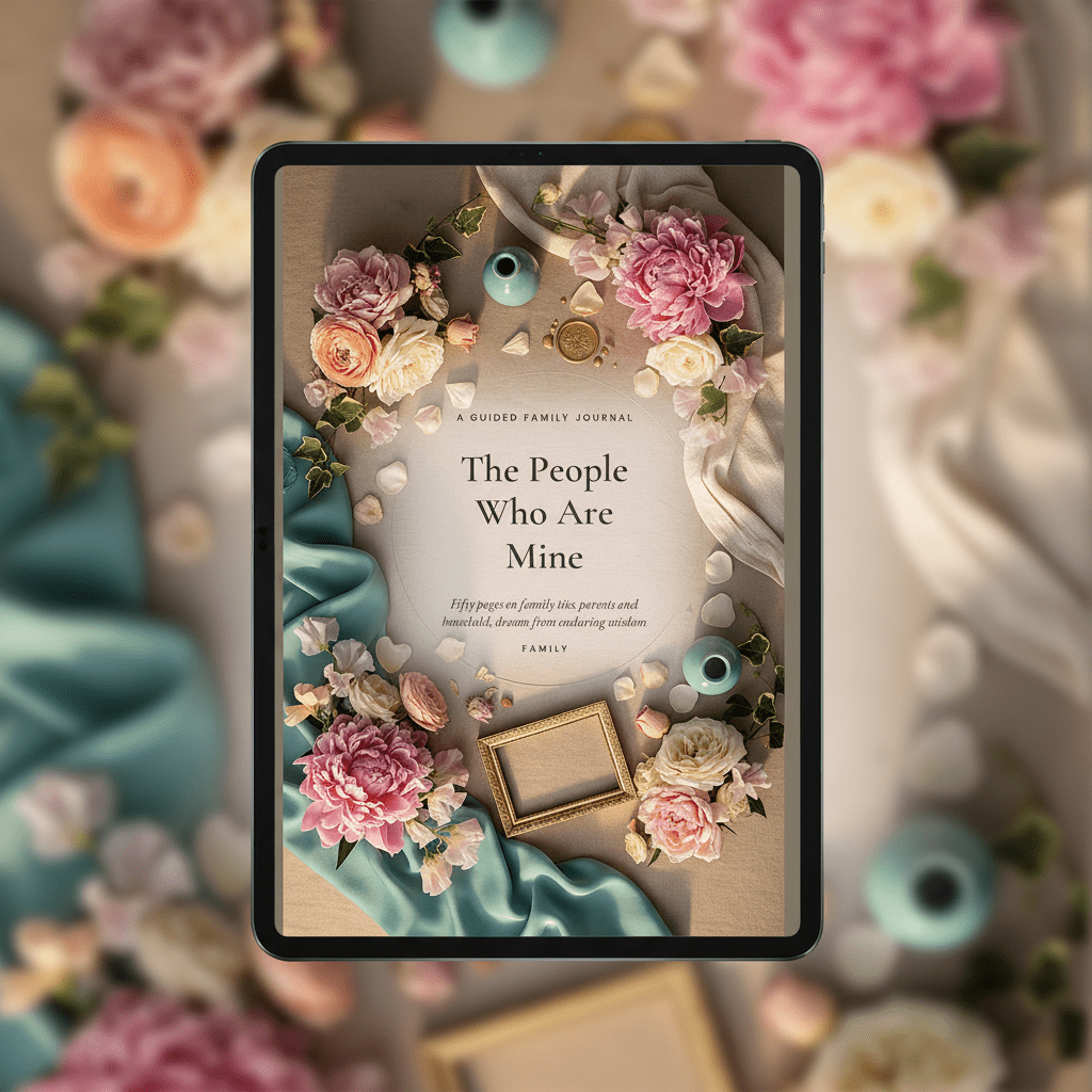 The People Who Are Mine — Family Journal | 50-Page Printable PDF - AakhiraHub
