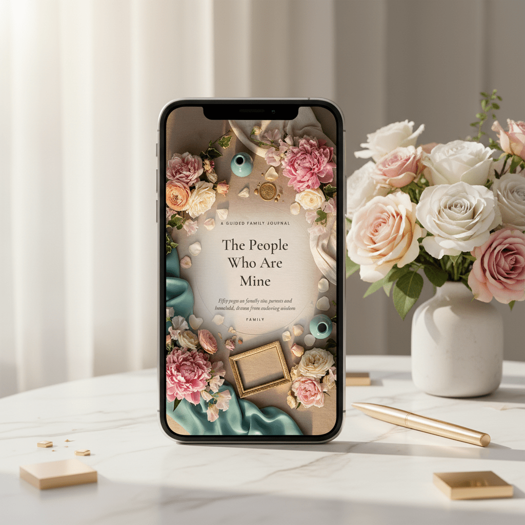 The People Who Are Mine — Family Journal | 50-Page Printable PDF - AakhiraHub