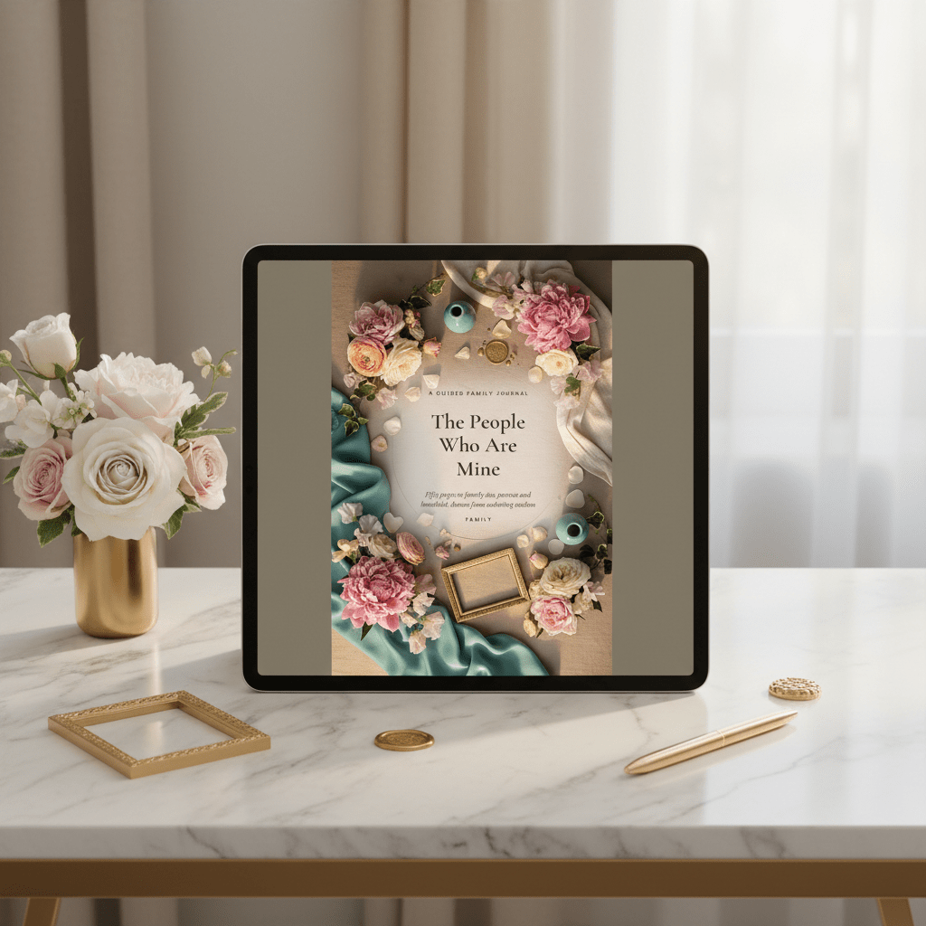 The People Who Are Mine — Family Journal | 50-Page Printable PDF - AakhiraHub