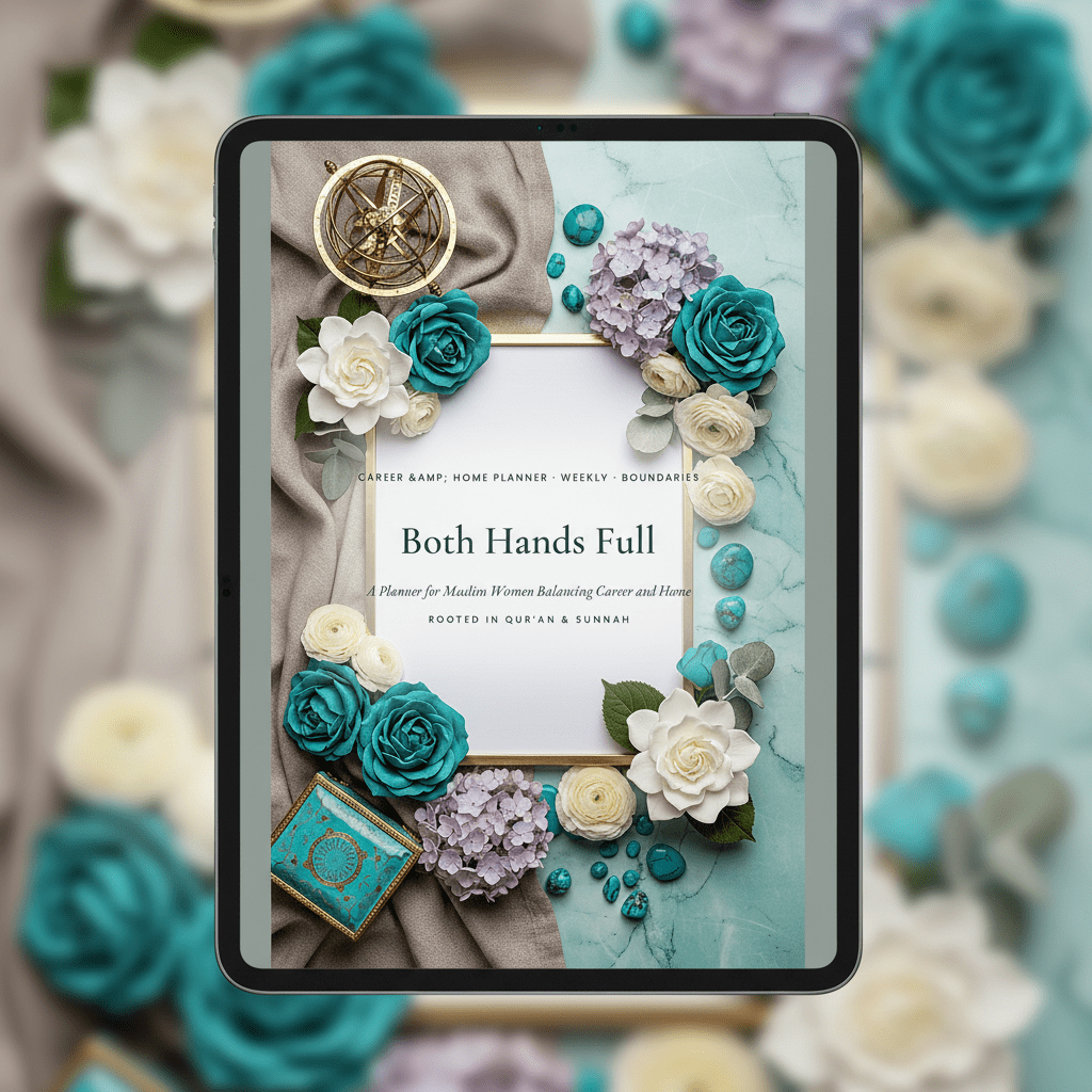 Both Hands Full — Career & Home Balance Planner | 77-Page Printable PDF - AakhiraHub