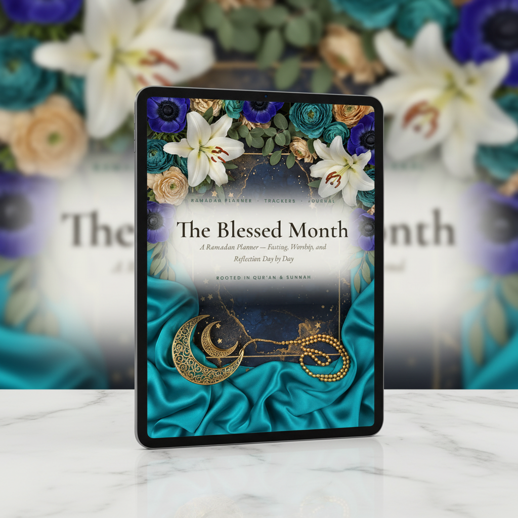 J7. The Blessed Month — Tablet Mockup