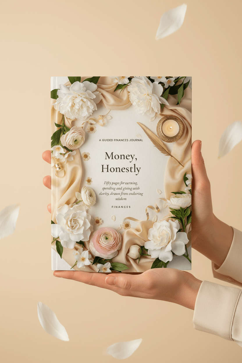 Money, Honestly — Printable Budget & Debt Payoff Journal | 50-Page Finance PDF - AakhiraHub