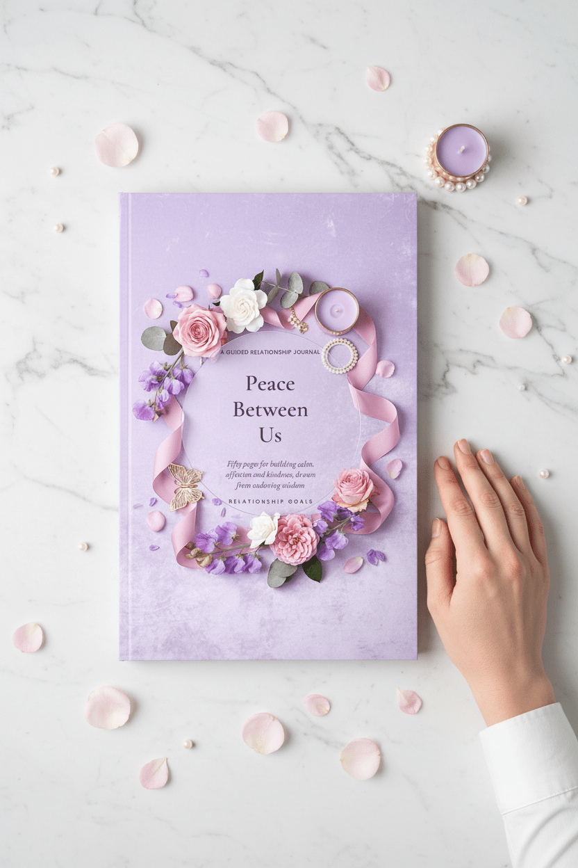 Peace Between Us — Relationship Journal for Couples | 50-Page Printable PDF - AakhiraHub