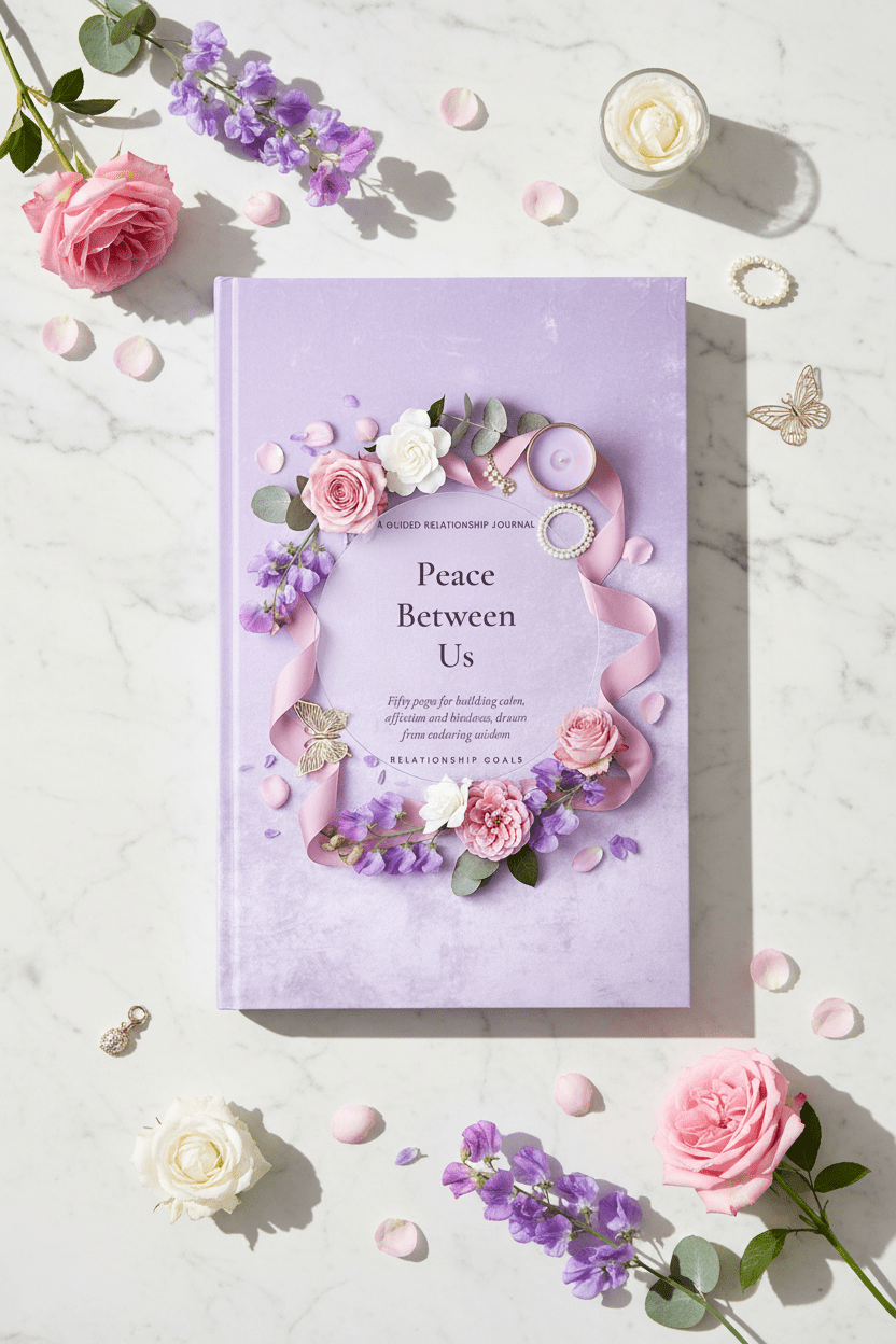 Peace Between Us — Relationship Journal for Couples | 50-Page Printable PDF - AakhiraHub