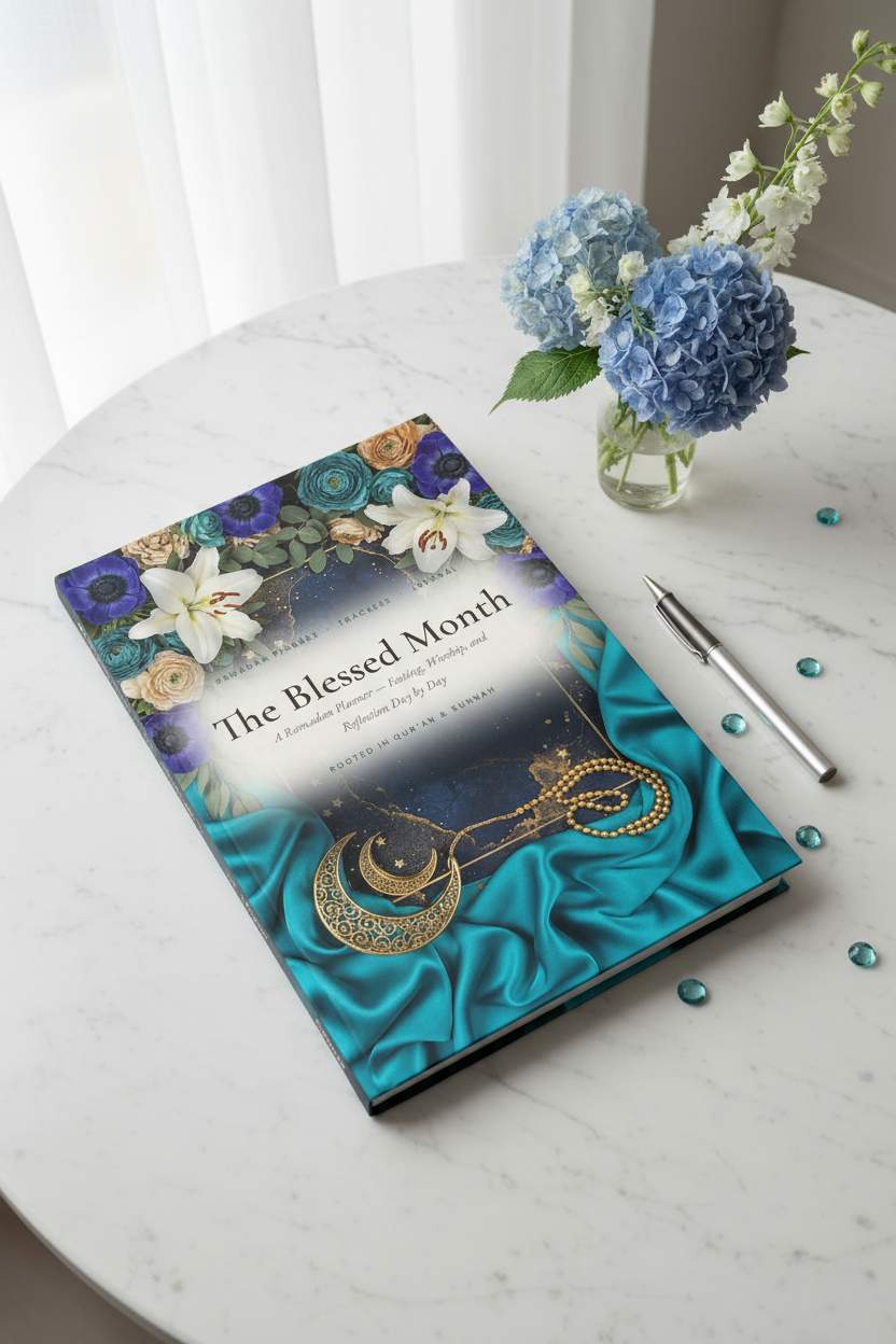 The Blessed Month 1 — Hero Flat Lay