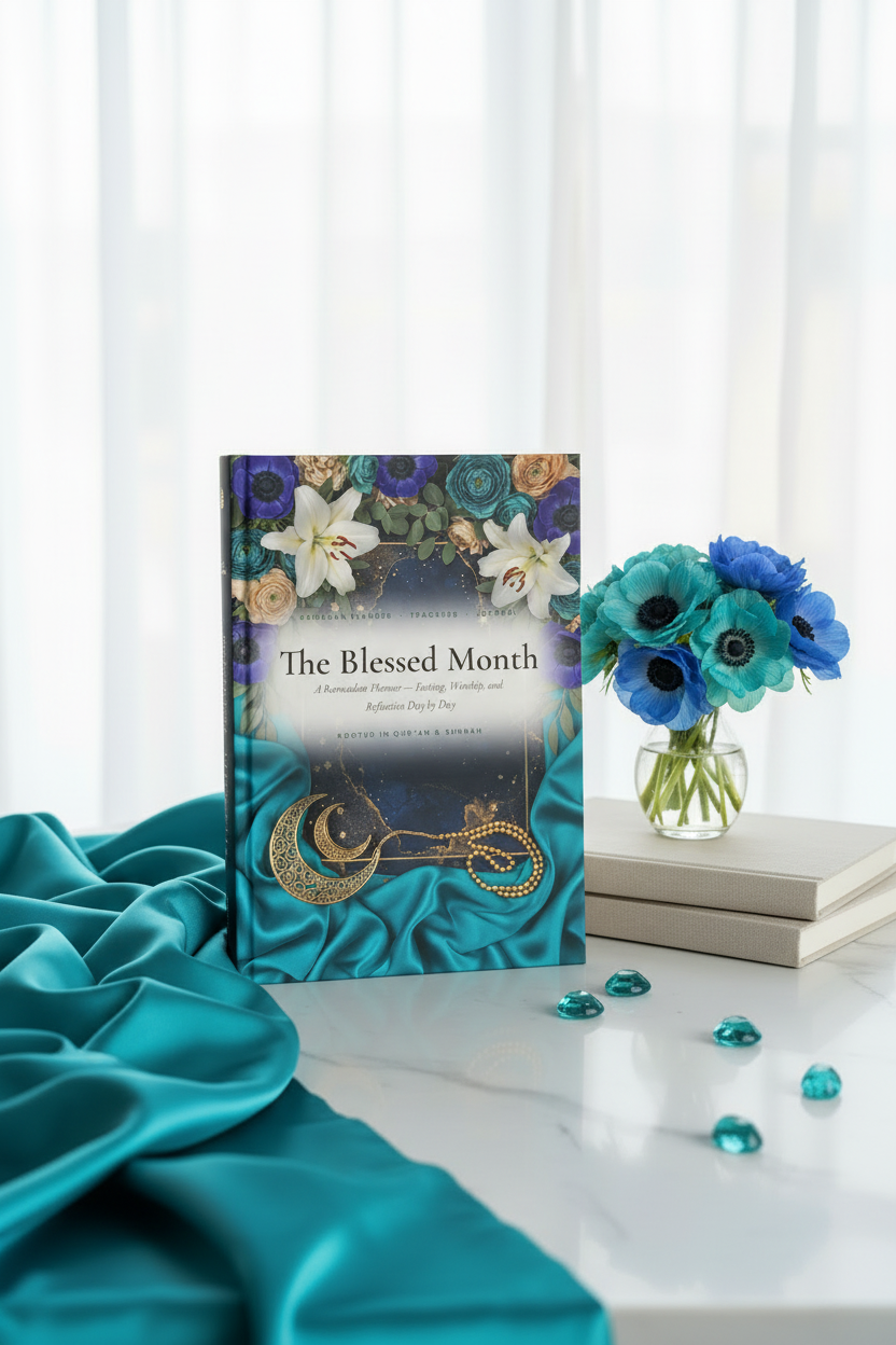 The Blessed Month 4 — Book Display Upright