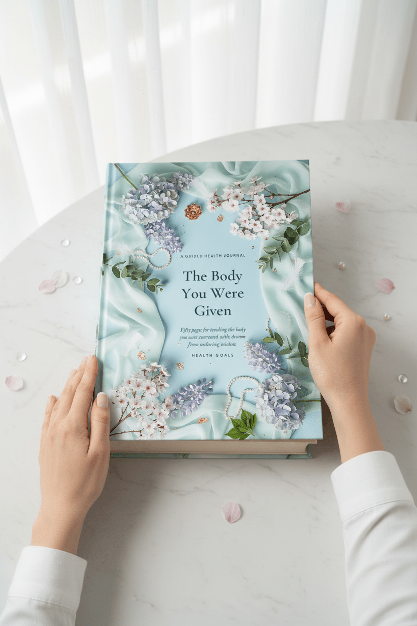 The Body You Were Given — Health Goals Journal | 50-Page Printable PDF - AakhiraHub