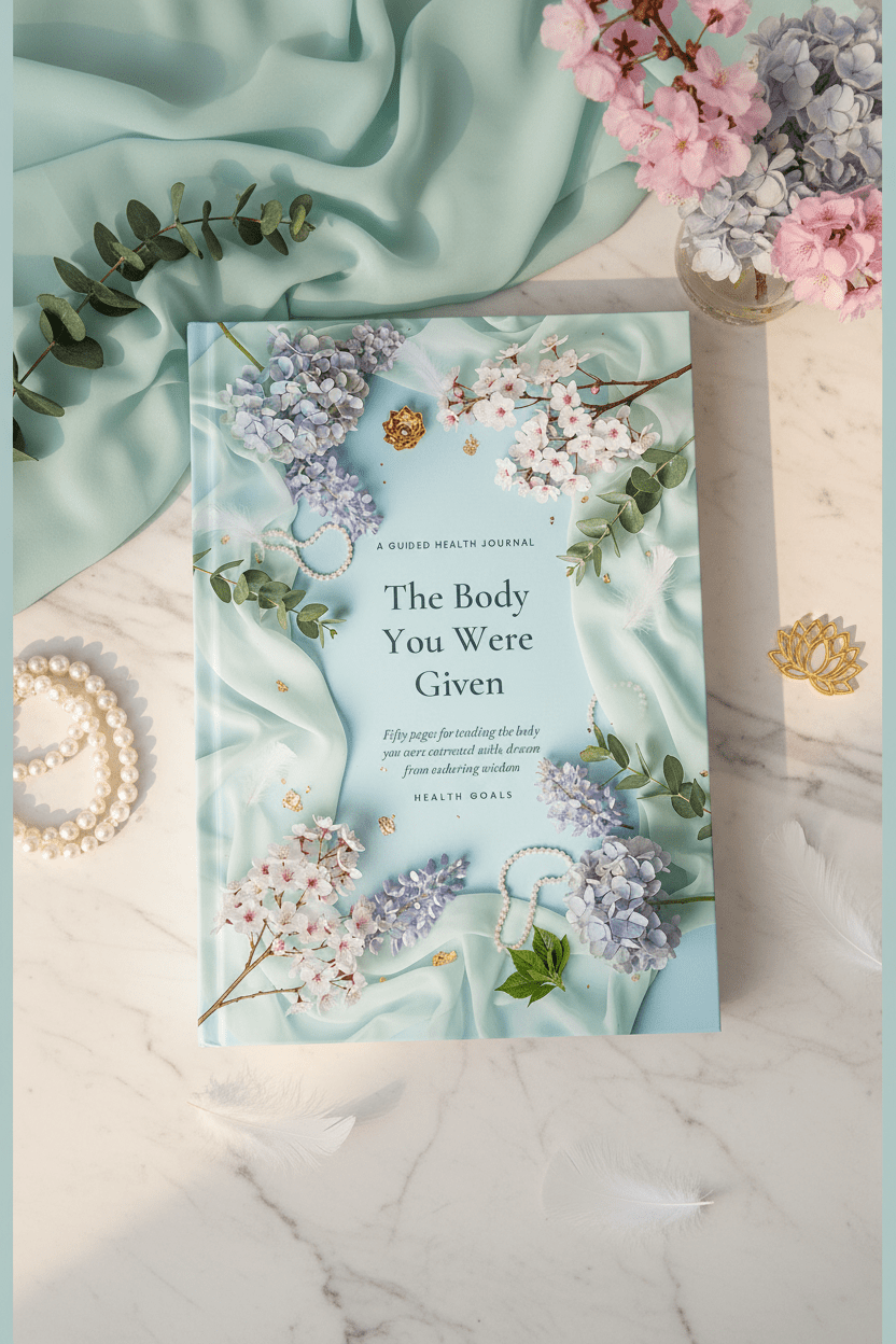 The Body You Were Given — Health Goals Journal | 50-Page Printable PDF - AakhiraHub