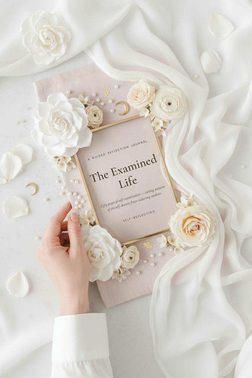 The Examined Life — Self-Reflection Journal | 50-Page Printable PDF - AakhiraHub