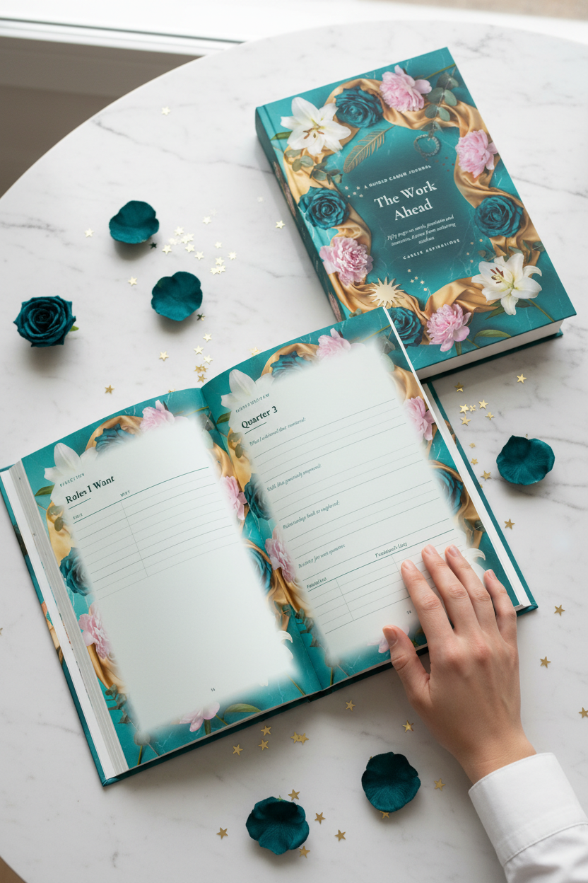 The Work Ahead 11 — Open Pages with Hand